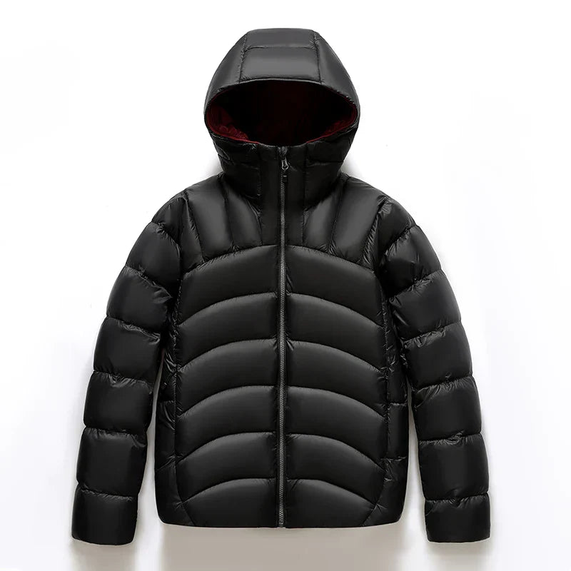 Warm Waterproof Quilted Down Puffer Coat