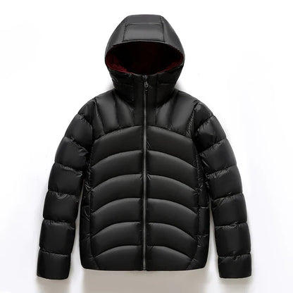 Warm Waterproof Quilted Down Puffer Coat