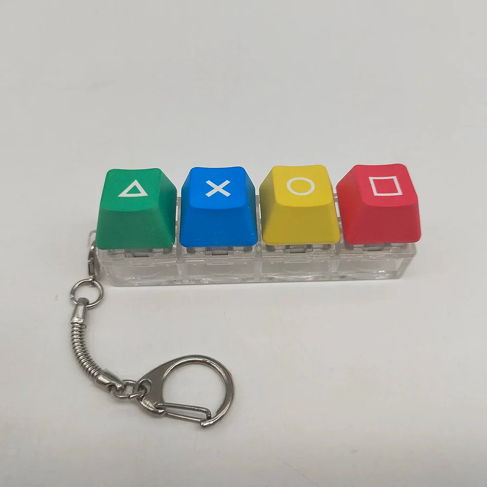 Portable Mini Mechanical Keycap Keyboard Toy