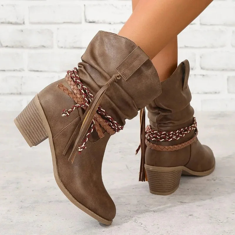 Mila | Classic Cowboy Boots