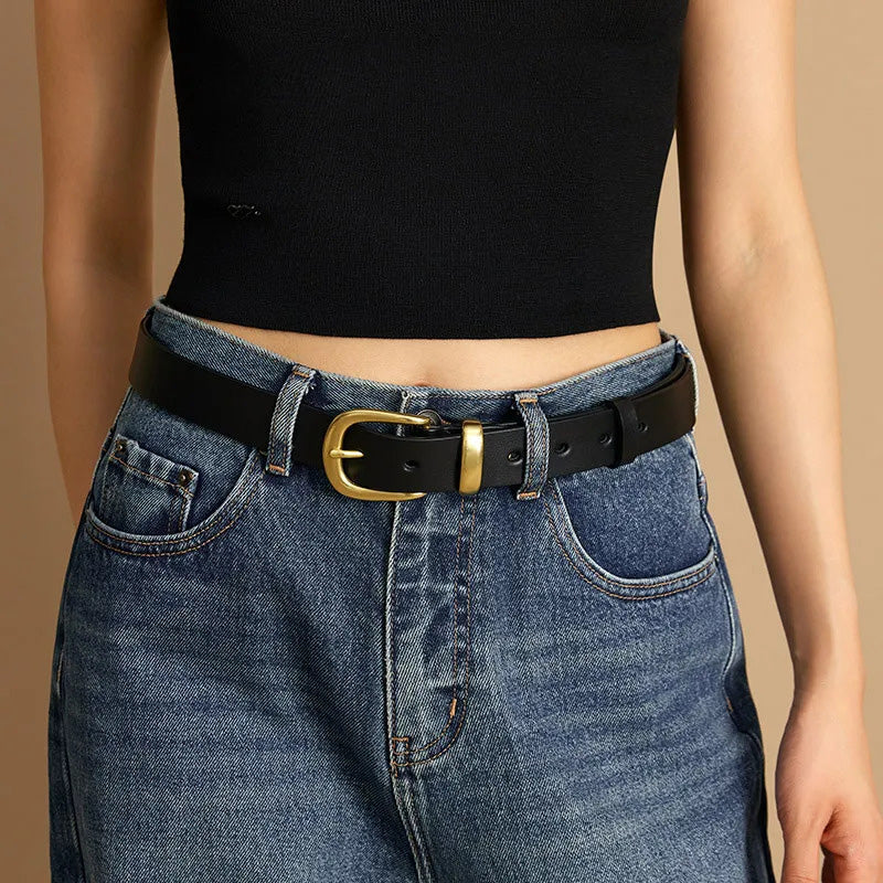 Fashionable Buckled Waist Belt for Ladies - Vossary