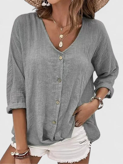 Elegant Women's Office Blouse