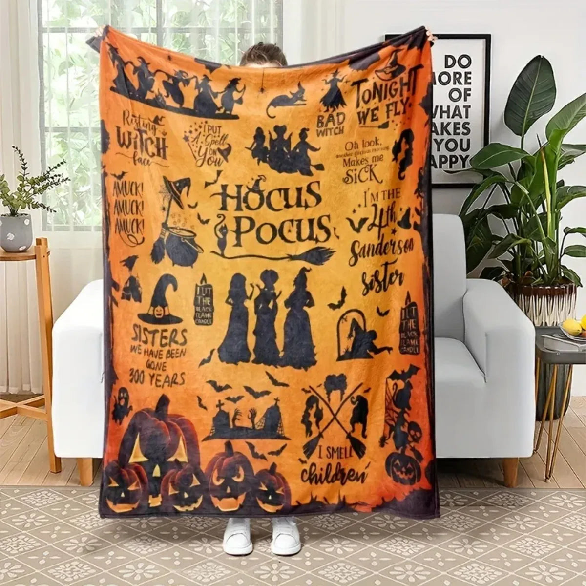 Soft Halloween Plush Throw Blanket 2025 - Luxicro