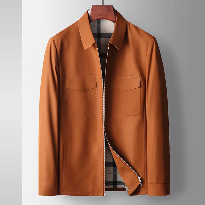 Classic Fit Button Down Shirt Jacket - EasyApparels