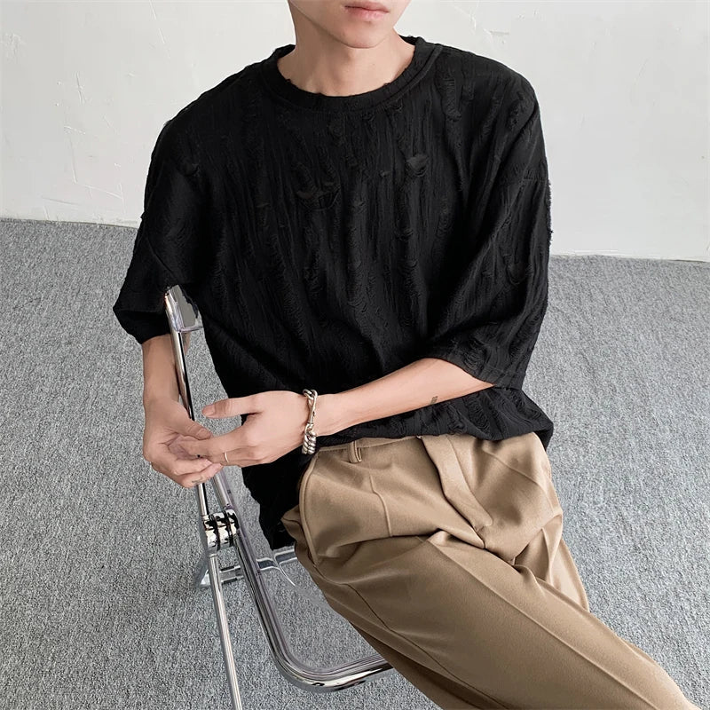 Retro Style Worn Look T-Shirt