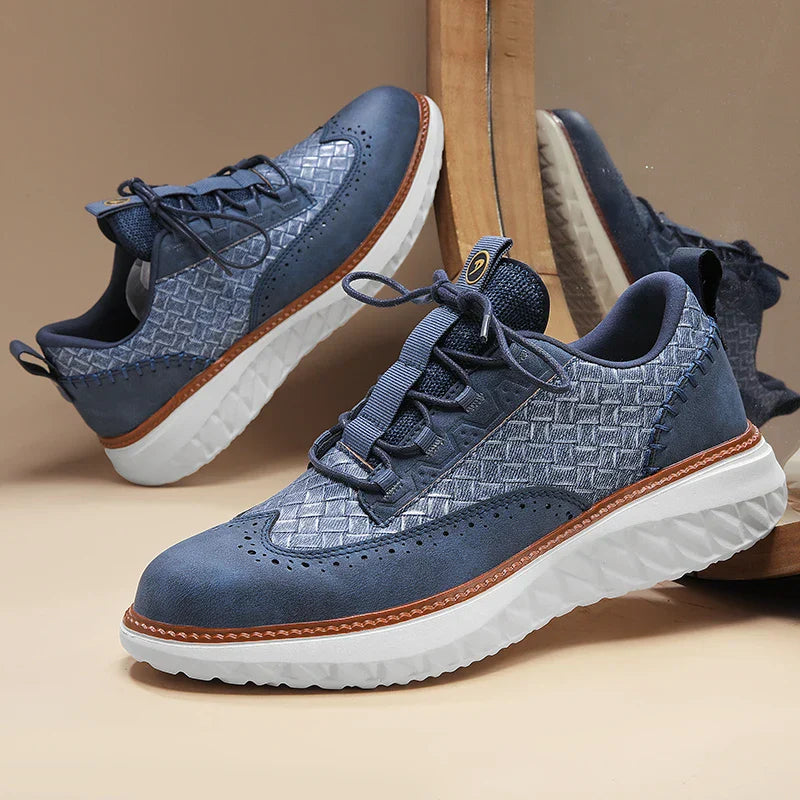 Premium Synthetic Leather Sneakers