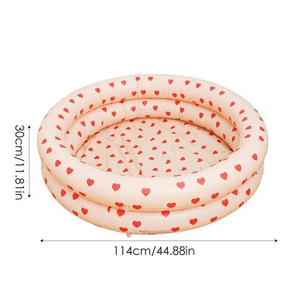 Portable Kids Pool, Durable Foldable Summer Fun Pool