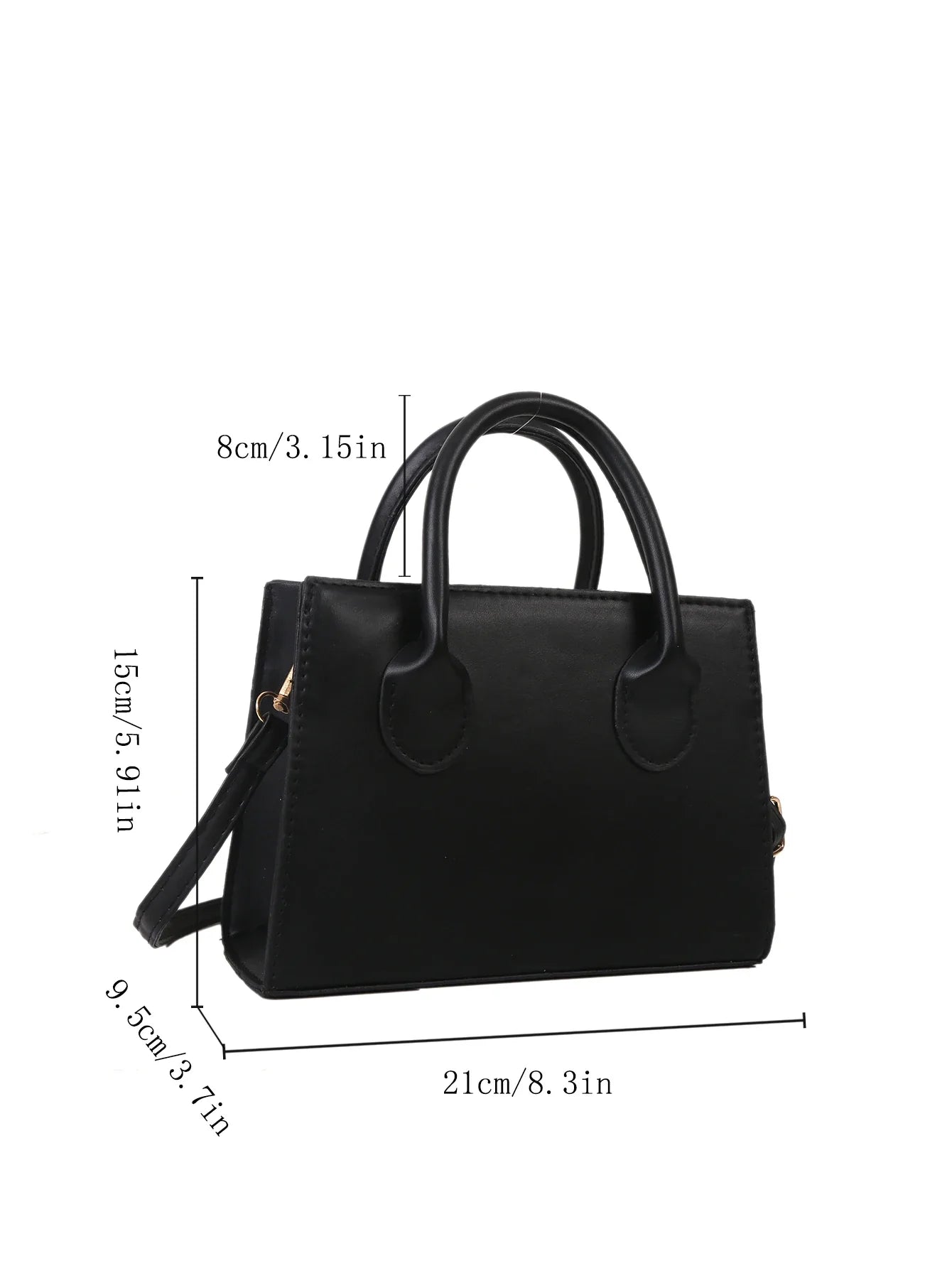 Small Synthetic Cross Body Handbag