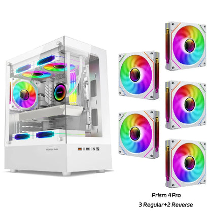 Compact Gaming PC Case with 240mm Liquid Cooling