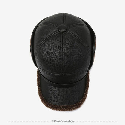 Warm Fleece Lined Trapper Baseball Hat