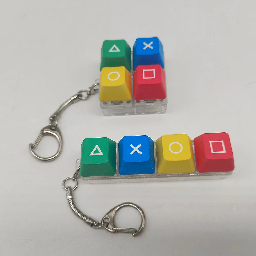 Portable Mini Mechanical Keycap Keyboard Toy - Luxicro