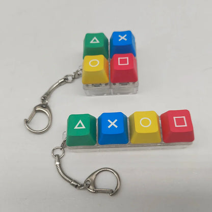 Portable Mini Mechanical Keycap Keyboard Toy - Luxicro