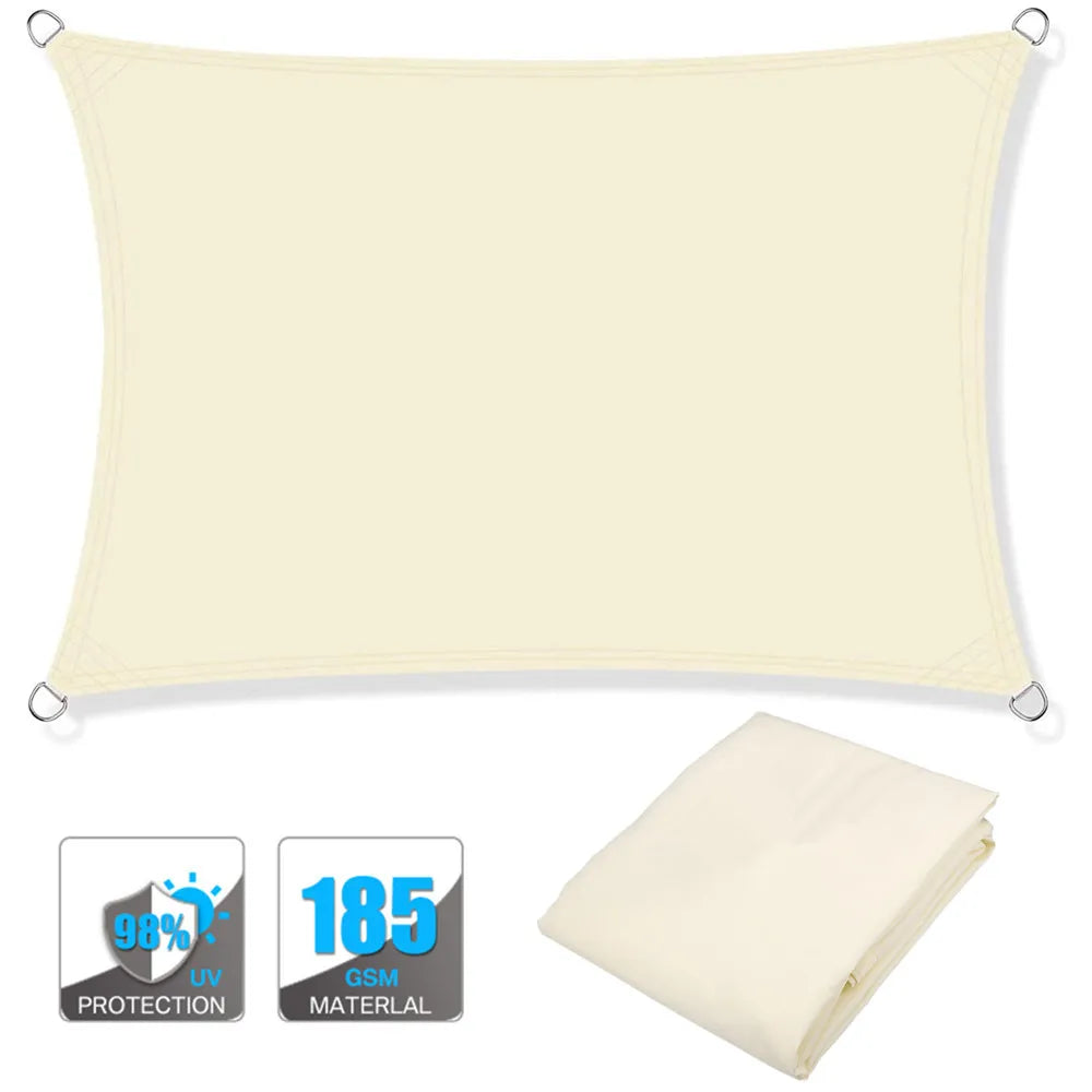 Outdoor Patio Sun Shade Waterproof UV Screen Canopy