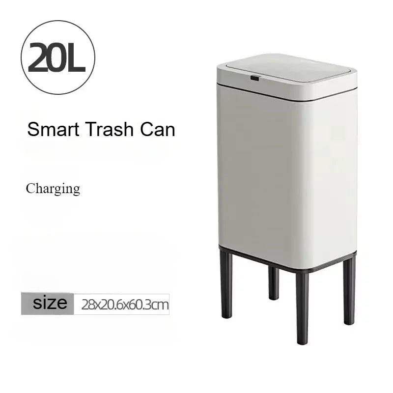 Automatic Touchless Stainless Steel Trash Can 20L