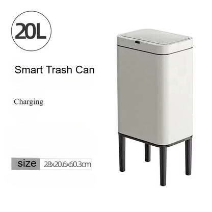 Automatic Touchless Stainless Steel Trash Can 20L