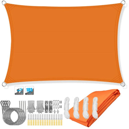 Outdoor Patio Sun Shade Waterproof UV Screen Canopy