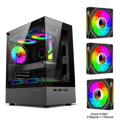 Compact Gaming PC Case with 240mm Liquid Cooling
