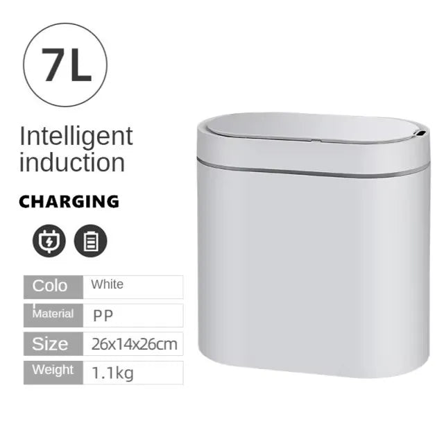 Automatic Motion Sensor Compact 8L Kitchen Trash Can