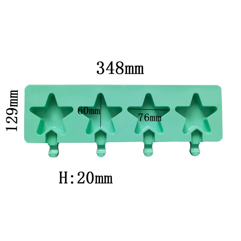 Fun Silicone Ice Cream Maker Mold