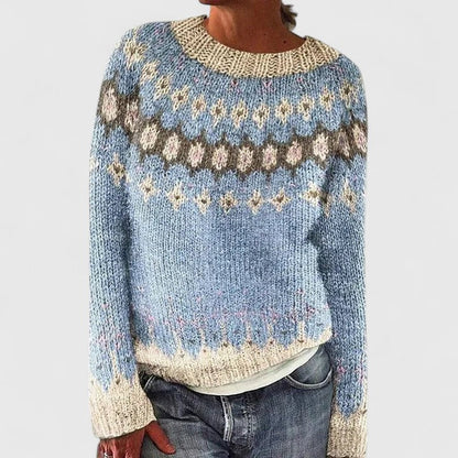Elegant Women's Crew Neck Sweater