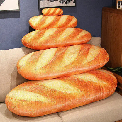 Cuddly Bread Shaped Pillow