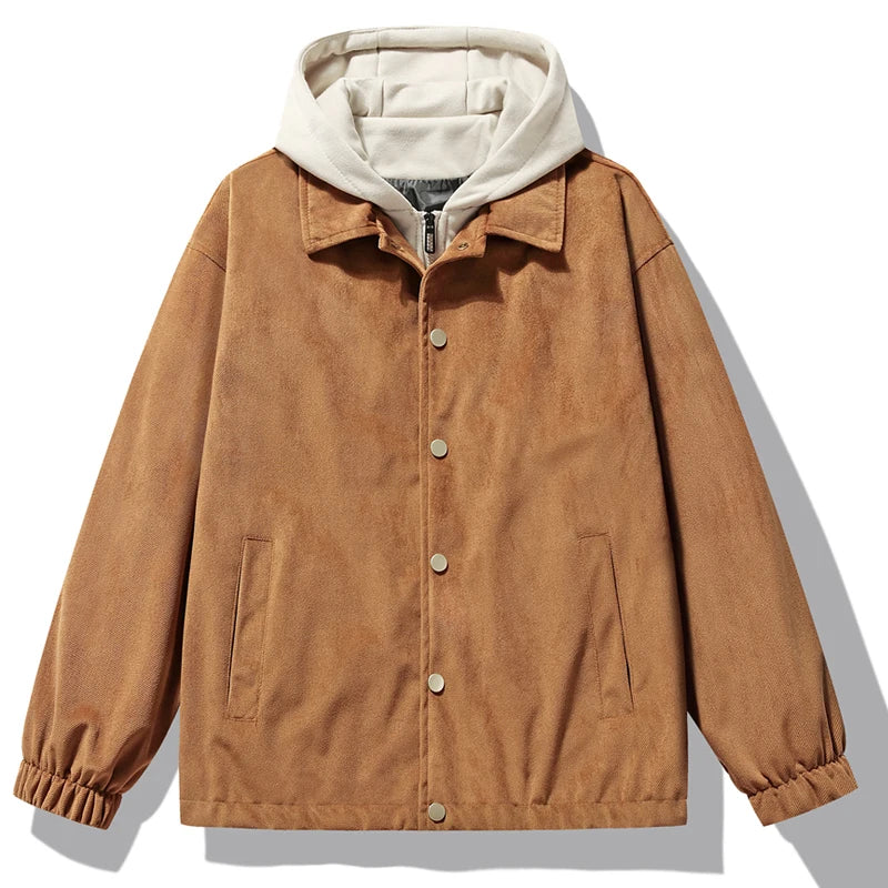 Soft Suede Leather Jacket - EasyApparels