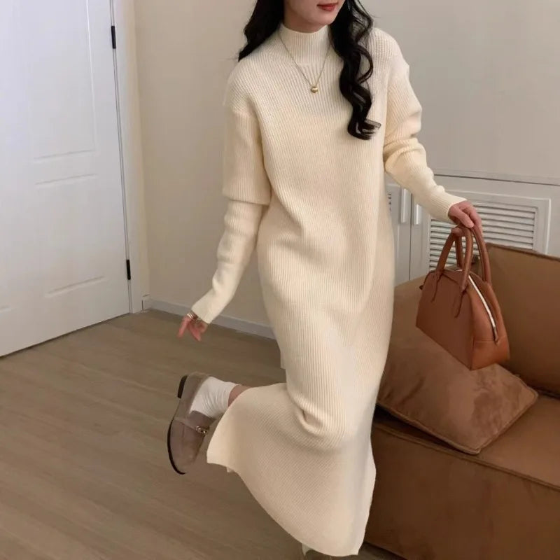 Soft Knit Sweater Dress