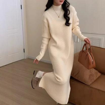 Soft Knit Sweater Dress