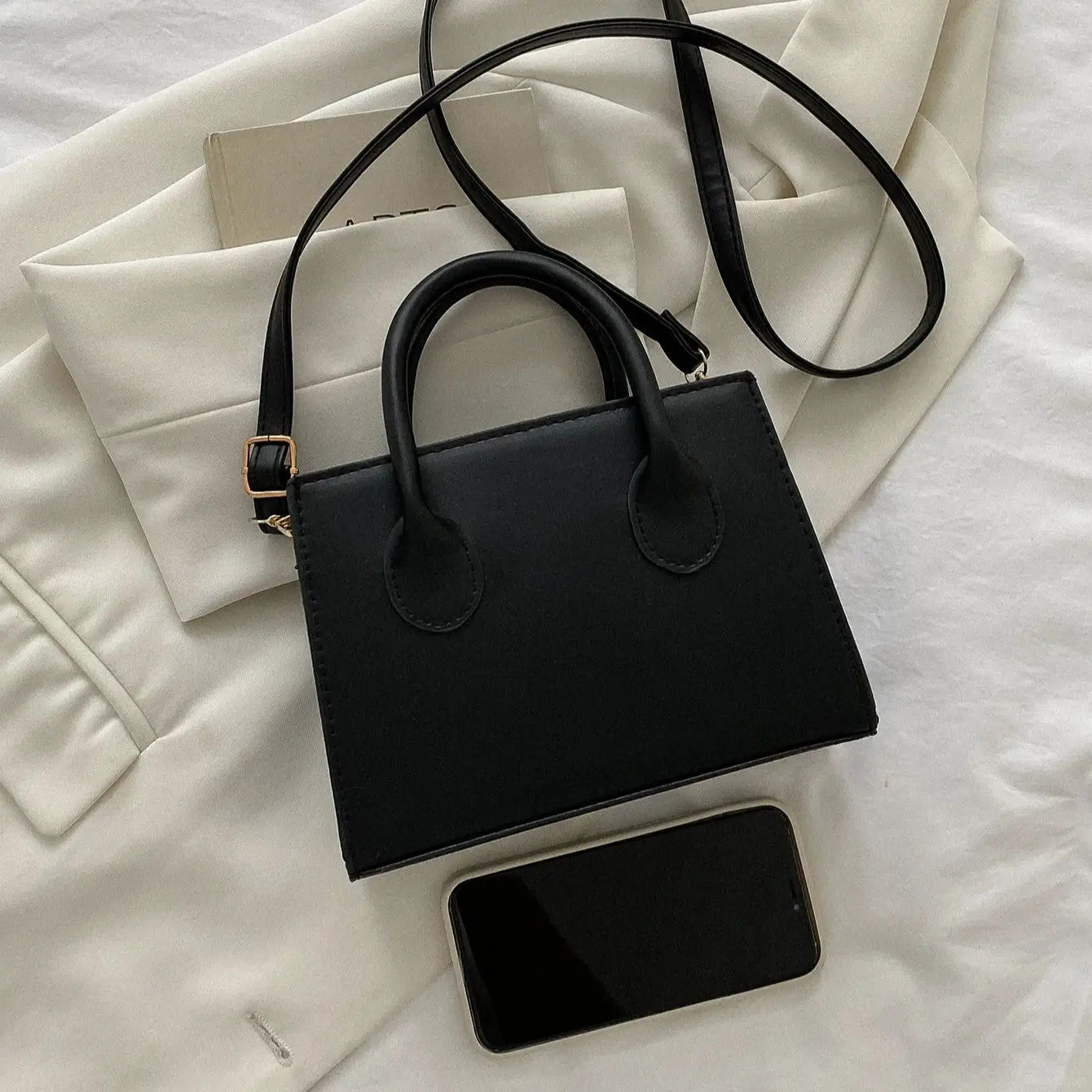 Small Synthetic Cross Body Handbag