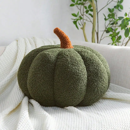 Soft Orange Pumpkin Pillow