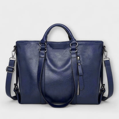 Big Genuine Leather Tote Bag