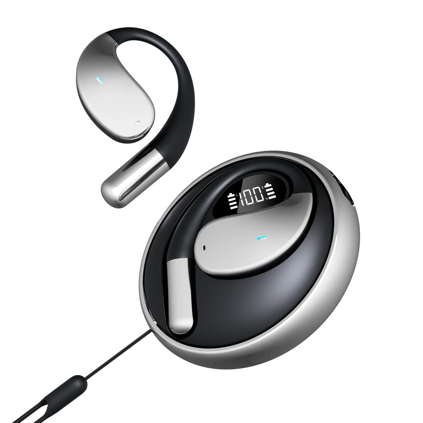 Compact Bluetooth Earbuds Wireless Stereo Travel
