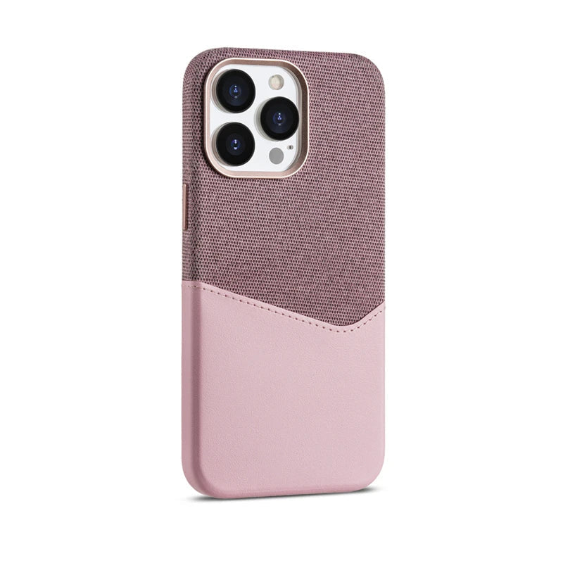 Premium Leather MagSafe iPhone Case with Wireless Charging