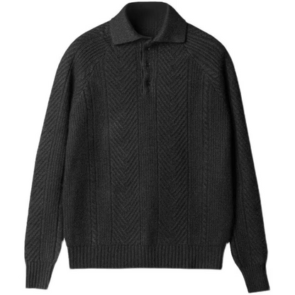 Classic Long Sleeve Crew Neck Winter Sweater