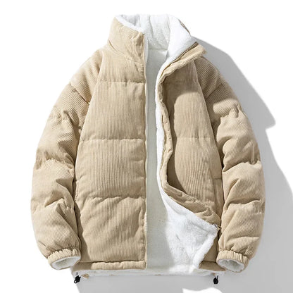 Warm Quilted Puffer Coat | Insulated Hip Length Jacket