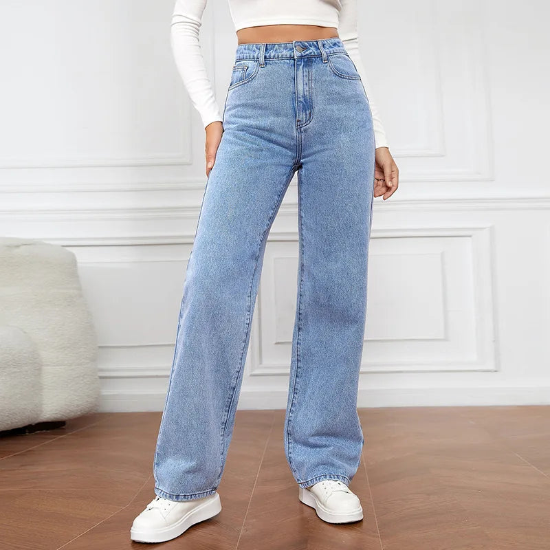 Comfortable High Waist Loose Fit Pants
