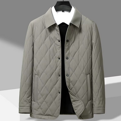 Luxury Men's Wool Blend Winter Coat