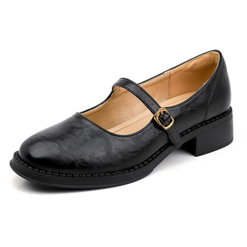 Comfortable Mary Jane Shoes Made with Durable Leather