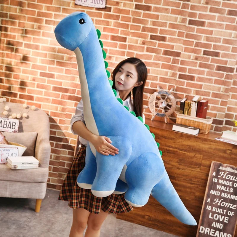 Large Soft Dinosaur Cushion Toy for Children - Luxicro
