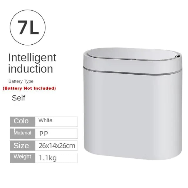 Automatic Motion Sensor Compact 8L Kitchen Trash Can