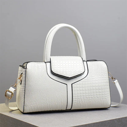 Classic Leather Tote Handbag