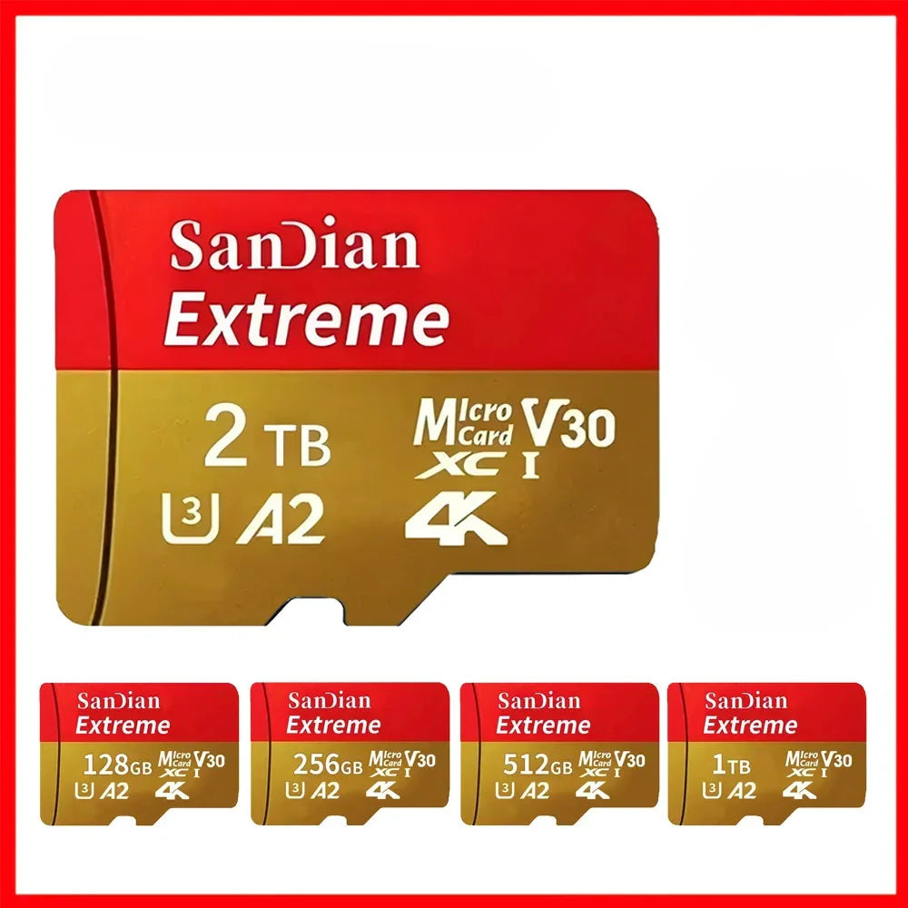 Fast 1TB MicroSD Card UHS Class 10 High Capacity - Luxicro