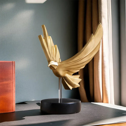 Luxury Golden Eagle Desk Statue - EasyApparels
