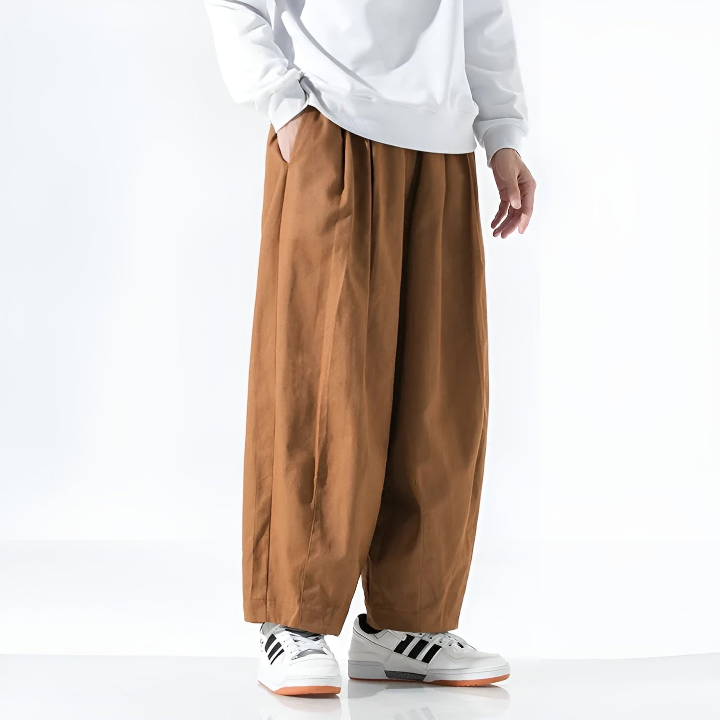 Comfortable Loose Fit Casual Pants - Vossary