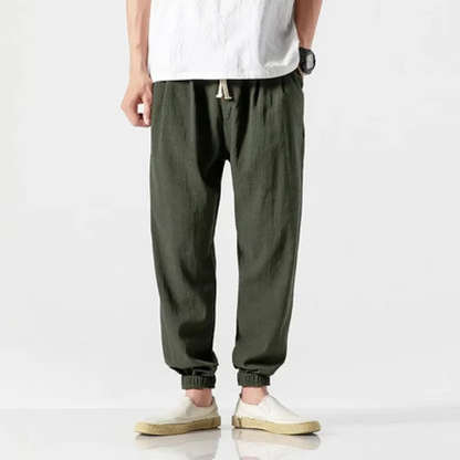 Comfortable Cotton Harem Pants for Men