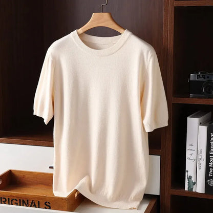 Classic Crew Neck Tee for Men - Vossary