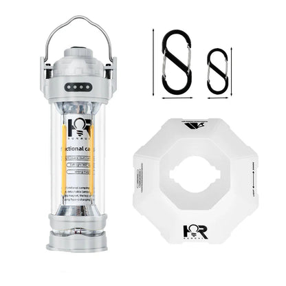 Compact Rechargeable Camp Lantern, Waterproof Outdoor Light