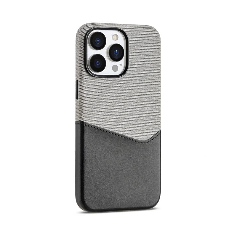 Premium Leather MagSafe iPhone Case with Wireless Charging