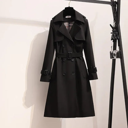 Classic Double Breasted Trench Coat