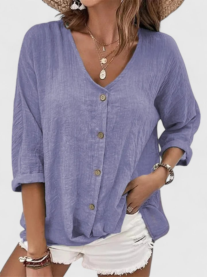 Elegant Women's Office Blouse